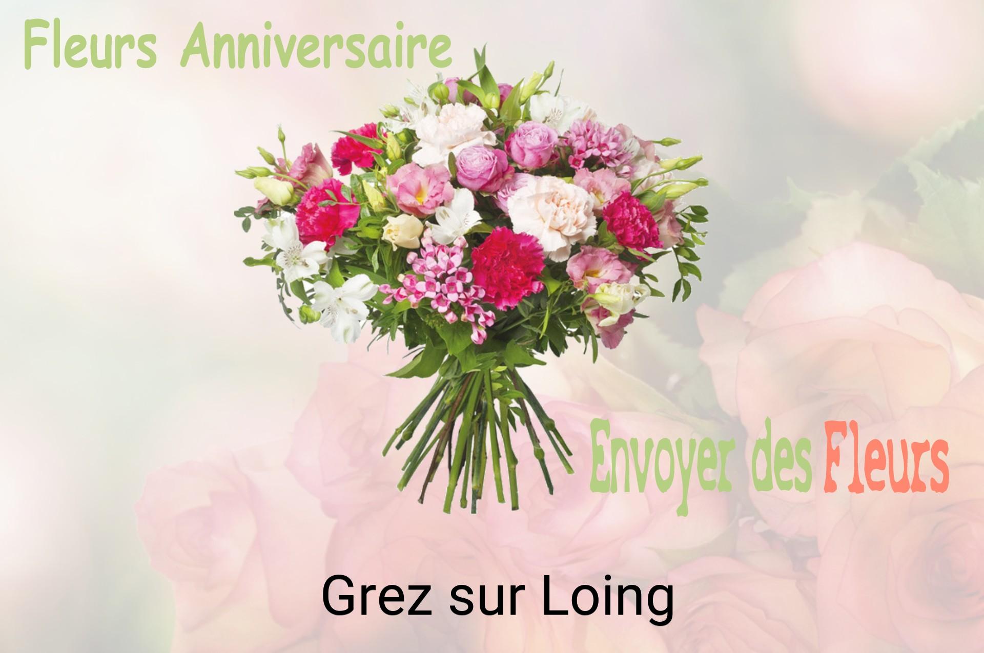Bouquet de fleurs d’anniversaire livré à Grez-sur-Loing